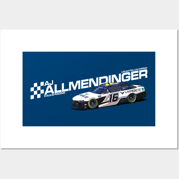 AJ Allmendinger 2021 Wall Art by Sway Bar Designs